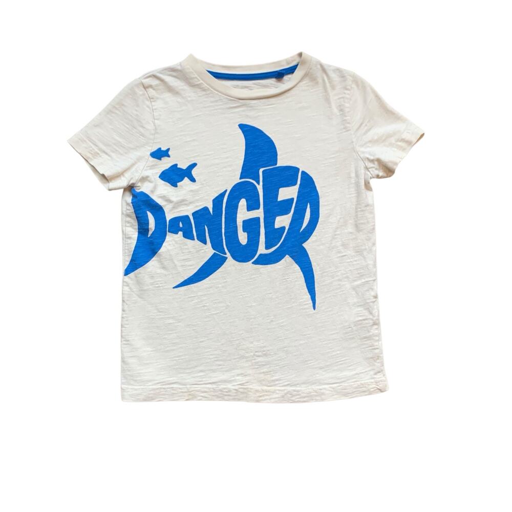 Mini Boden Danger Shark Tee 5-6 Years